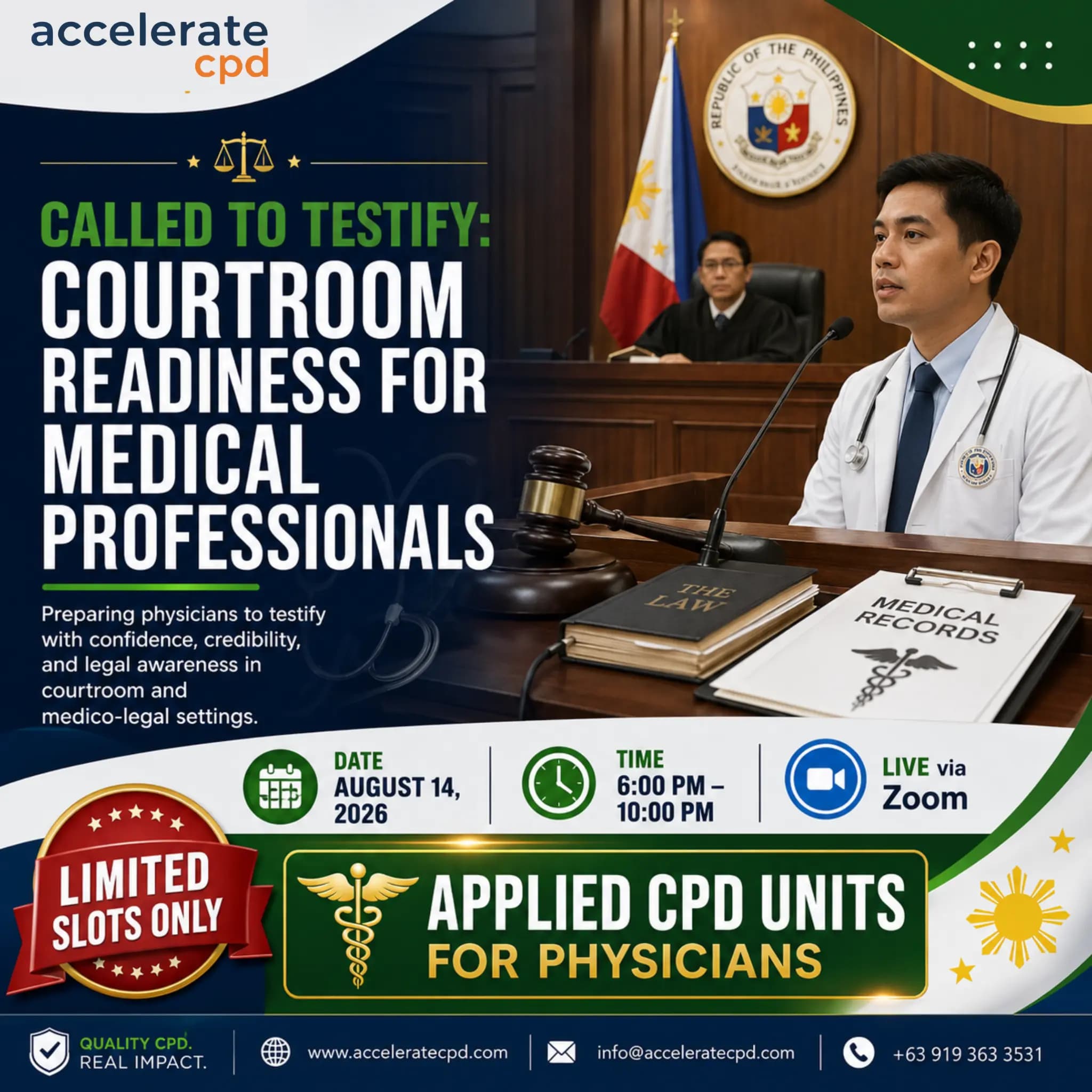 Called to Testify: Courtroom Readiness for Medical Professionals