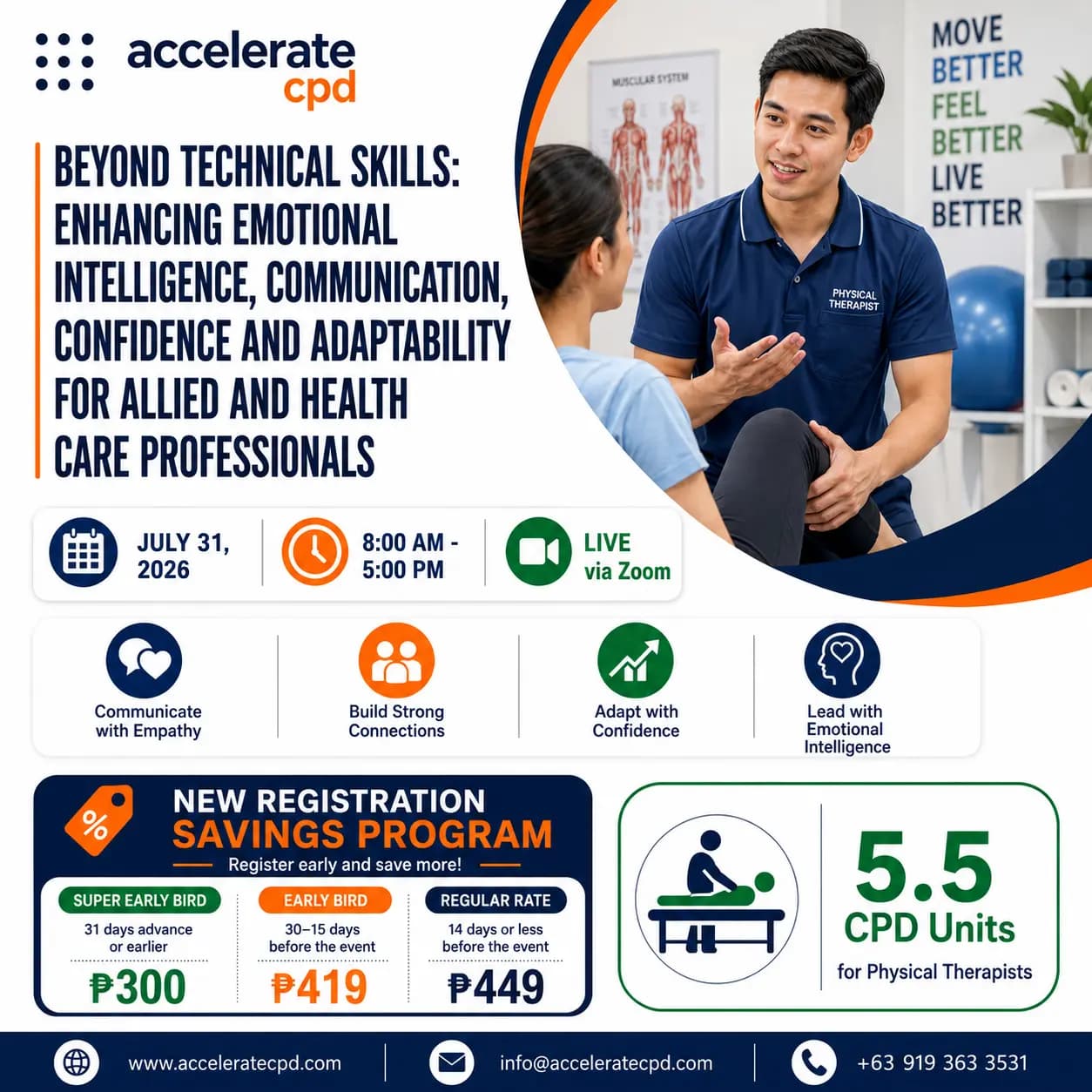 Beyond Technical Skills: Enhancing Emotional Intelligence, Communication, Confidence and Adaptability for Allied and Health Care Professionals