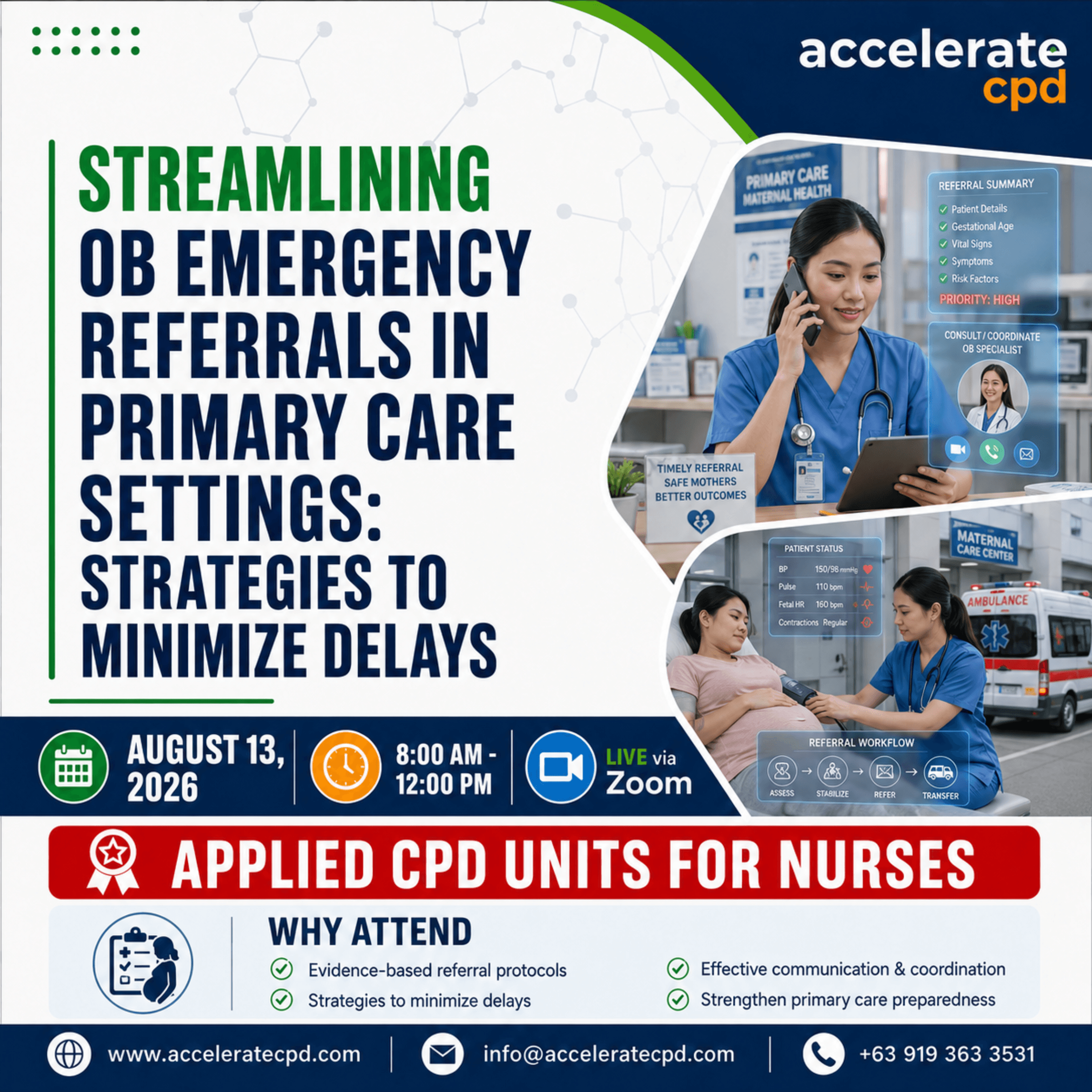 Streamlining OB Emergency Referrals in Primary Care Settings: Strategies to Minimize Delays