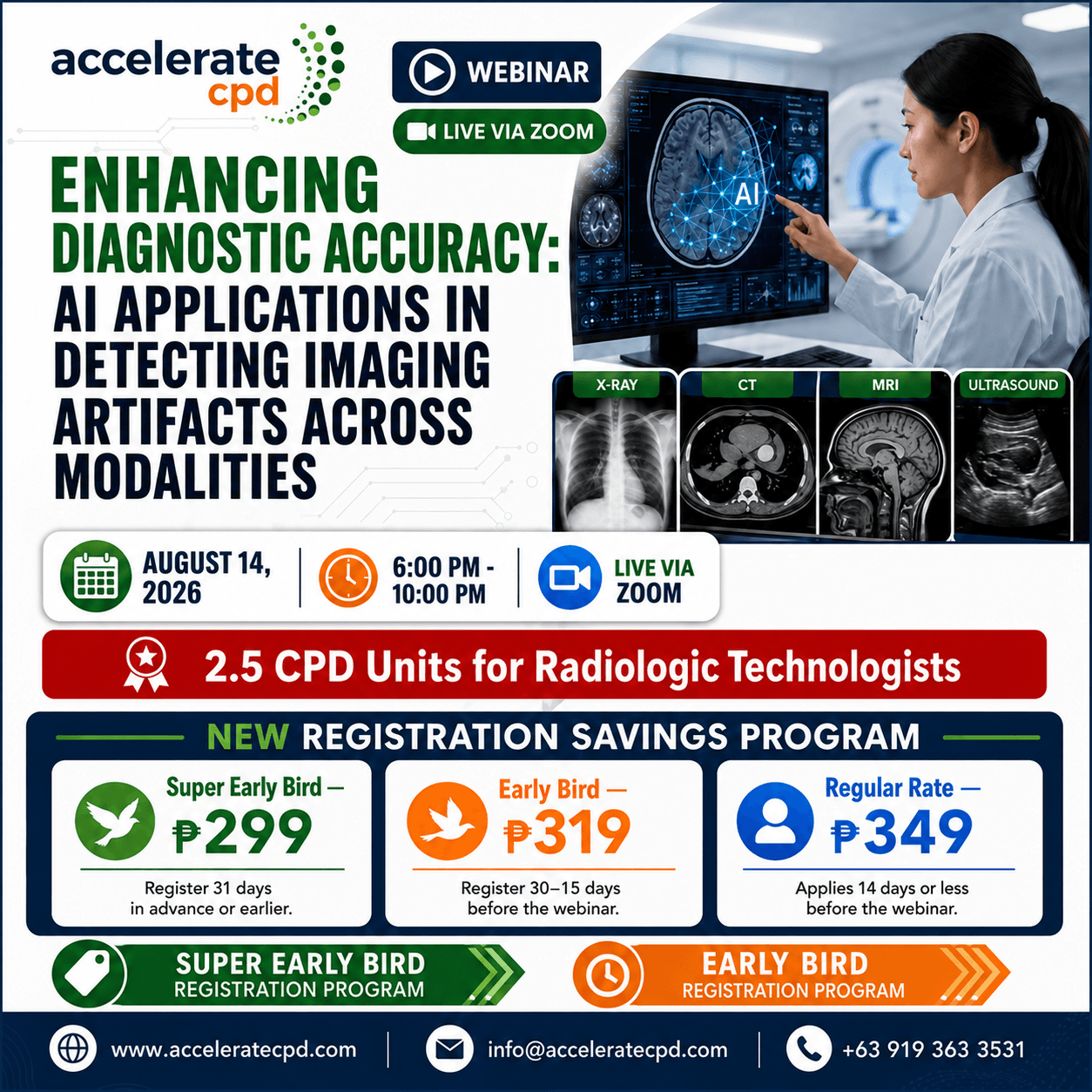 Enhancing Diagnostic Accuracy: AI Applications in Detecting Imaging Artifacts Across Modalities