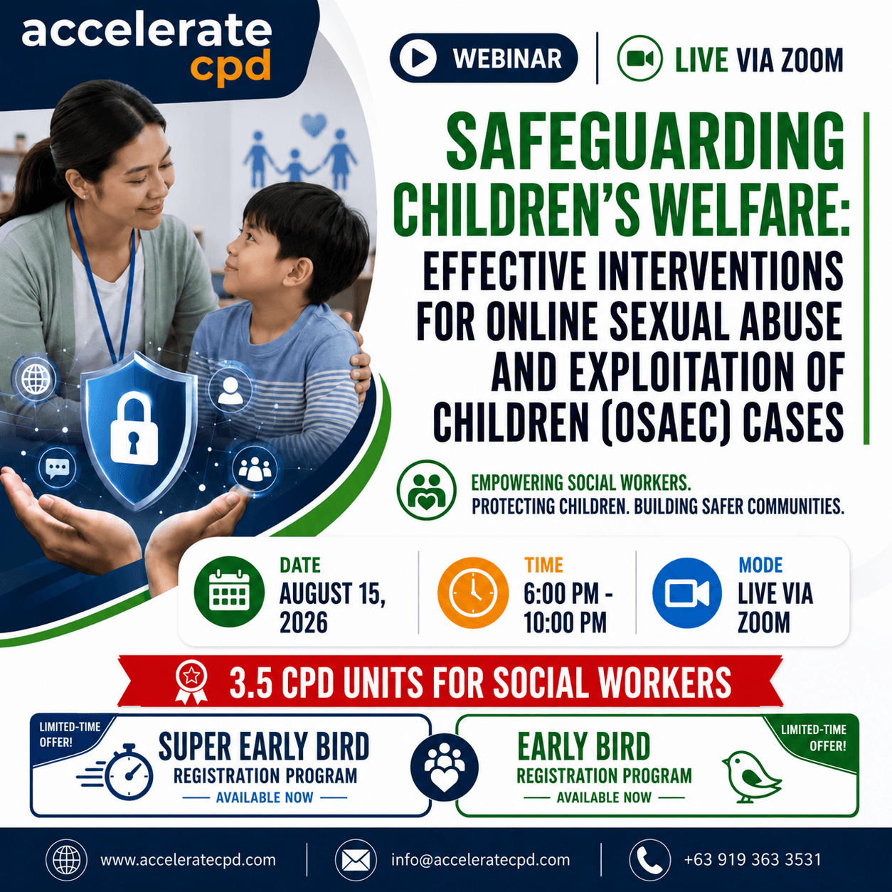 Safeguarding Children’s Welfare: Effective Interventions for Online Sexual Abuse and Exploitation of Children (OSAEC) Cases