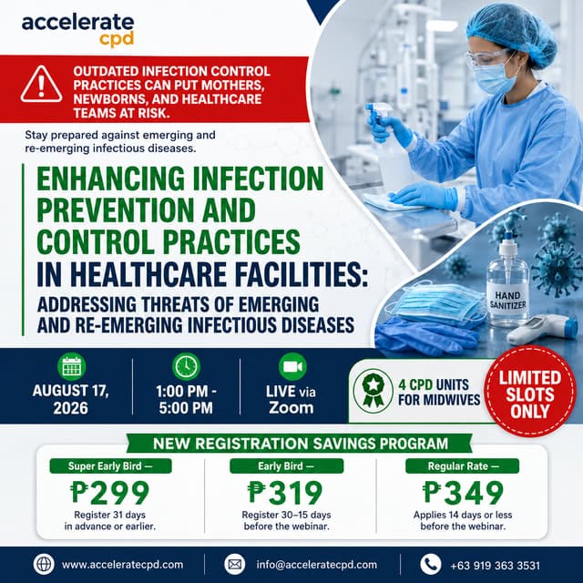 Enhancing Infection Prevention and Control Practices in Healthcare Facilities: Addressing Threats of Emerging and Re-emerging Infectious Diseases