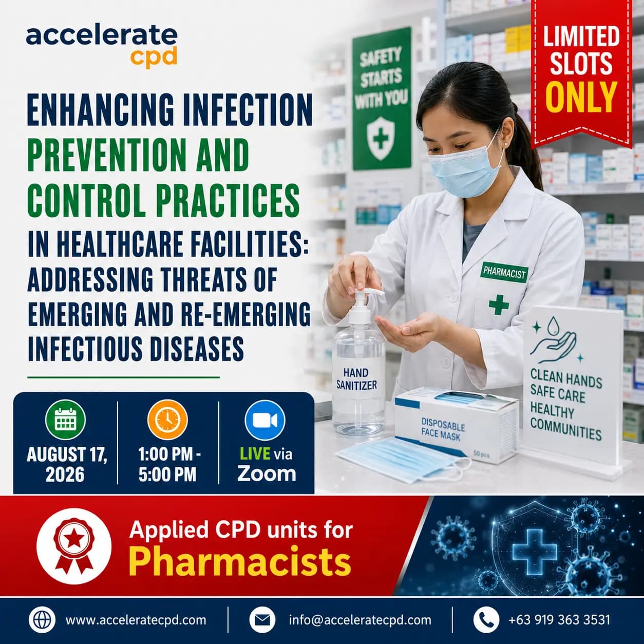 Enhancing Infection Prevention and Control Practices in Healthcare Facilities: Addressing Threats of Emerging and Re-Emerging Infectious Diseases