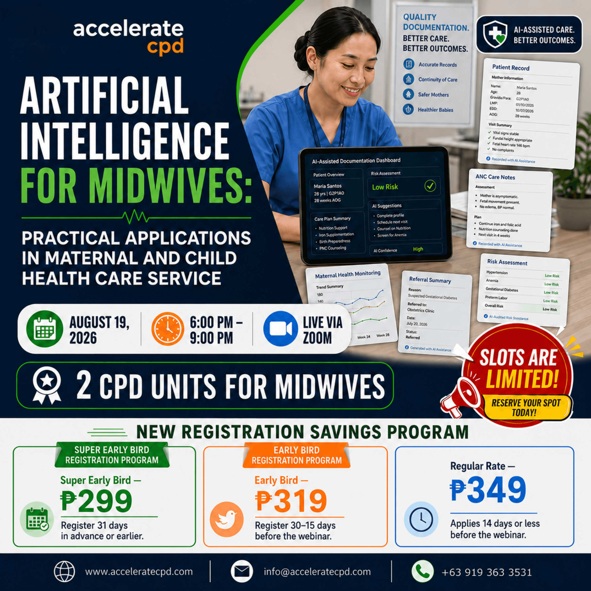 Artificial Intelligence for Midwives: Practical Applications in Maternal and Child Health Care Service